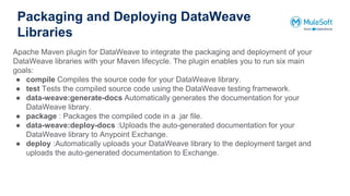 #11 DataWeave Extension Library using Visual Studio Code | PPTX