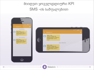 -%%.#6 >5"#0(.%'2% KPI
SMS -%) ),;',0#/%6
 