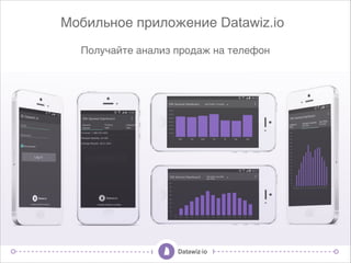 Мобильное приложение Datawiz.io)
)
Получайте анализ продаж на телефон )
 