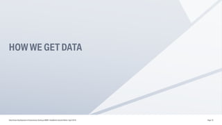 HOW WE GET DATA
Data Driven Development of Autonomous Driving at BMW | DataWorks Summit Berlin | April 2018 Page 10
 