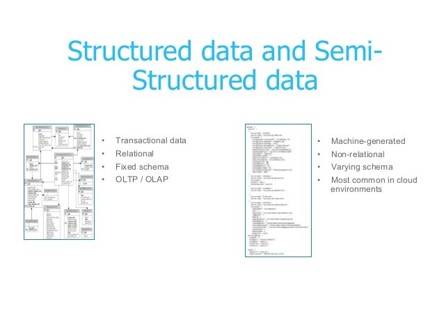 Analyzing Semi-Structured Data At Volume In The Cloud