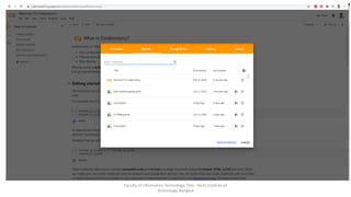 Faculty of Information Technology, Thai - Nichi Institute of
Technology, Bangkok
 