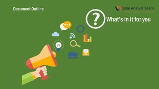 5
Document Outline
What’s in it for you
 