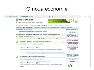 O noua economie
 
