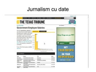 Jurnalism cu date
 