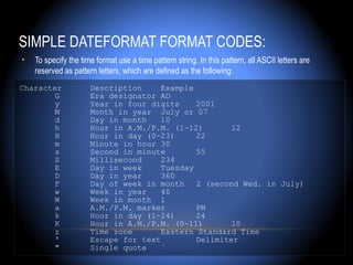 Date and time manipulation | PPT