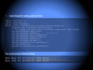 Date and time manipulation | PPT