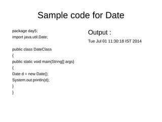 Date class | PDF