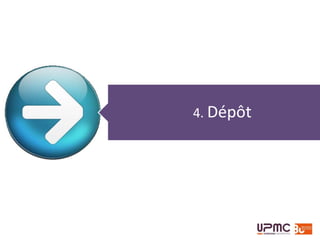 La position des éditeurs
http://www.oaspectrum.org
http://www.sherpa.ac.uk/romeo/index.php
 