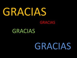 GRACIAS
           GRACIAS

 GRACIAS

       GRACIAS
 