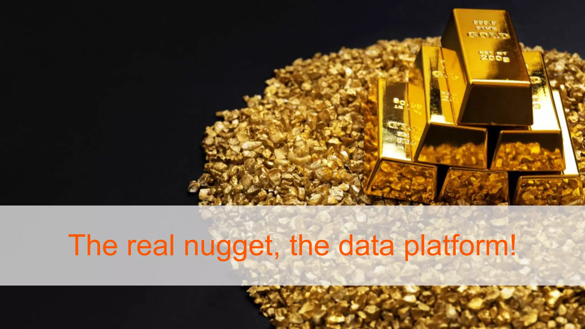 diconium | Fast track to digital leadership
The real nugget, the data platform!
 