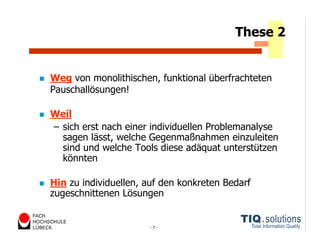 Datenqualitätsmanagement heute und morgen