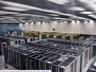 Fallbeispiel LAN Art. 34
Bildquelle: http://de.wikipedia.org/wiki/Datei:CERN_Server_03.jpg Florian Hirzinger - www.fh-ap.com
 