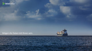 Mögen die Daten mit Ihnen sein.
 