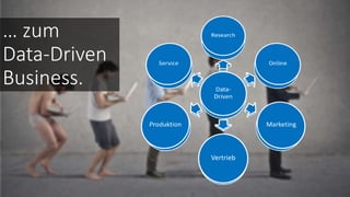 … zum
Data-Driven
Business.
 