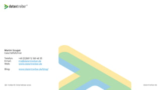 Data Thinking Preview - Predictive Analytics World for Industry 4.0