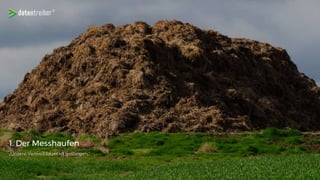 1. Der Messhaufen
„Unsere Verweildauer ist gestiegen.“
 