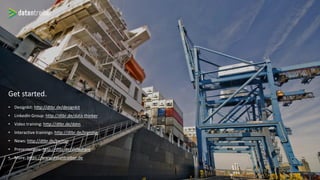 Get started.
• Designkit: http://dtbr.de/designkit
• LinkedIn Group: http://dtbr.de/data-thinker
• Video training: http://dtbr.de/ddm
• Interactive trainings: http://dtbr.de/training
• News: http://dtbr.de/twitter
• Presentations: http://dtbr.de/slideshare
• More: https://www.datentreiber.de
 