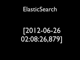 ElasticSearch


 [2012-06-26
02:08:26,879]
 