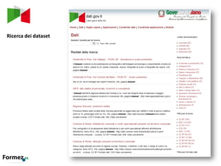 Ricerca dei dataset
 