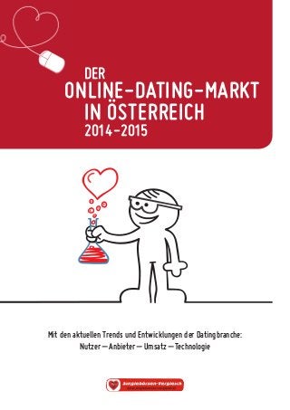 ONLINE-DATING-MARKT
IN ÖSTERREICH
2014-2015
DER
Mit den aktuellen Trends und Entwicklungen der Datingbranche:
Nutzer – Anbieter – Umsatz – Technologie
 