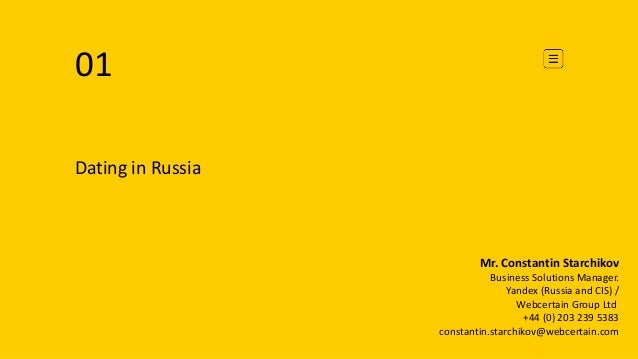 Yandex dating site free