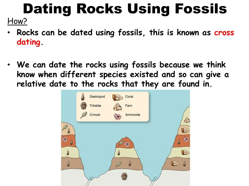 Dating Rocks Using Fossils