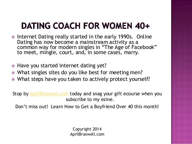 Online Dating Advice for Women Over 40 - YouTube