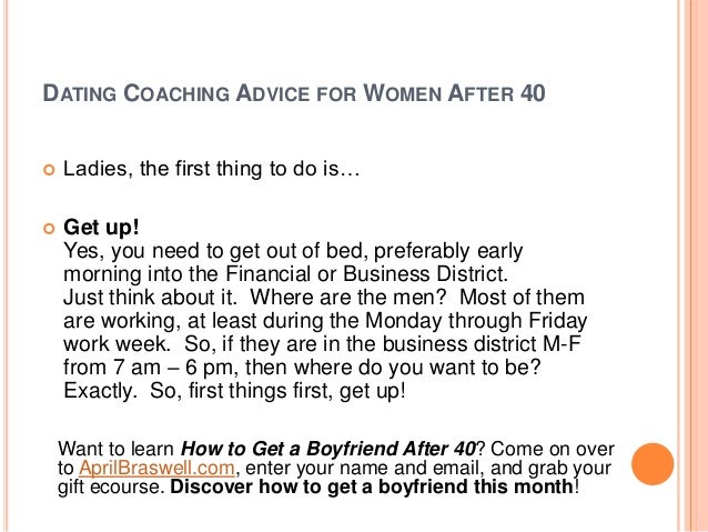 dating tips that coach women com