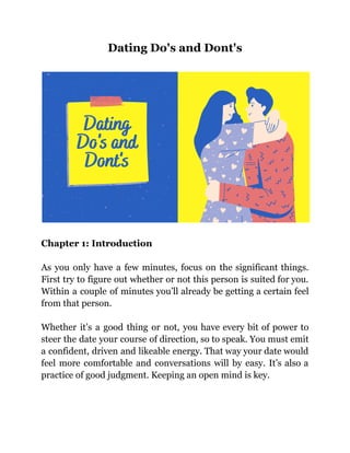 Dating do's and dont's | PDF