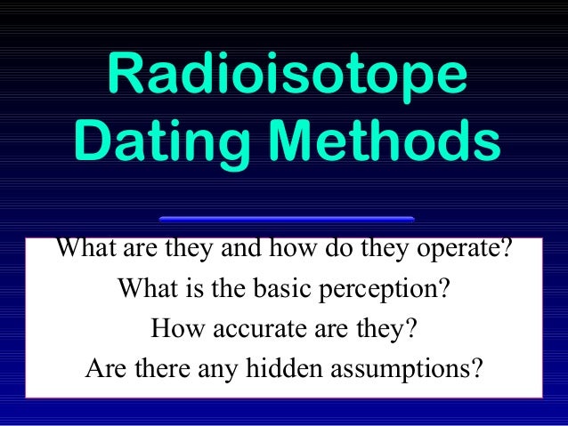 what is the most accurate method of dating fossils