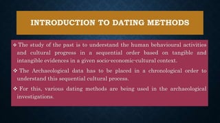 Dating Methods in Archaeological Studies.pptx