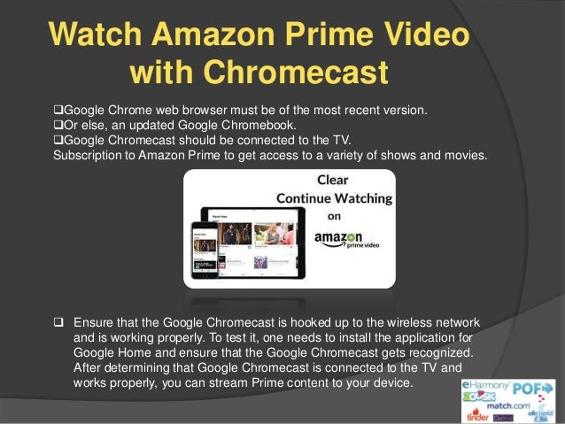 does amazon prime work with google home