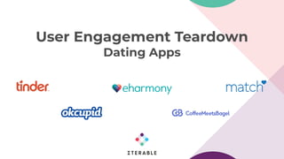User Engagement Teardown
Dating Apps
 