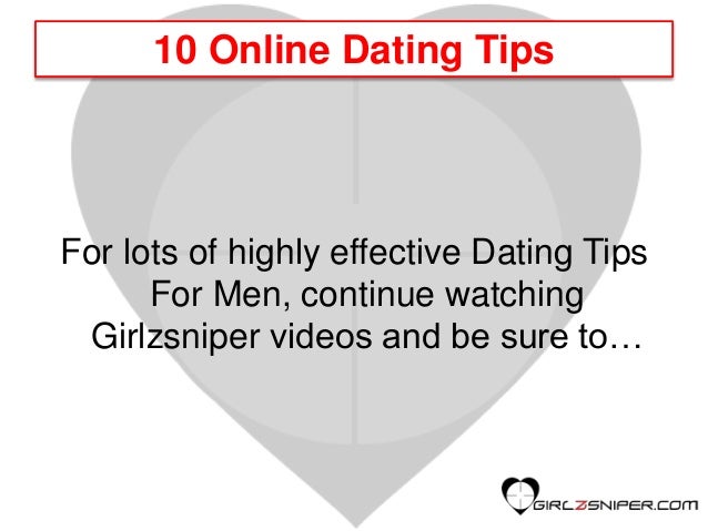 dating tips for menn