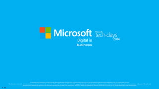 Digital is
business

. ..

 