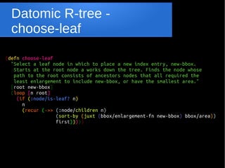 Datomic R-tree choose-leaf

 