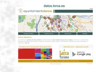 datos.lorca.es 
 