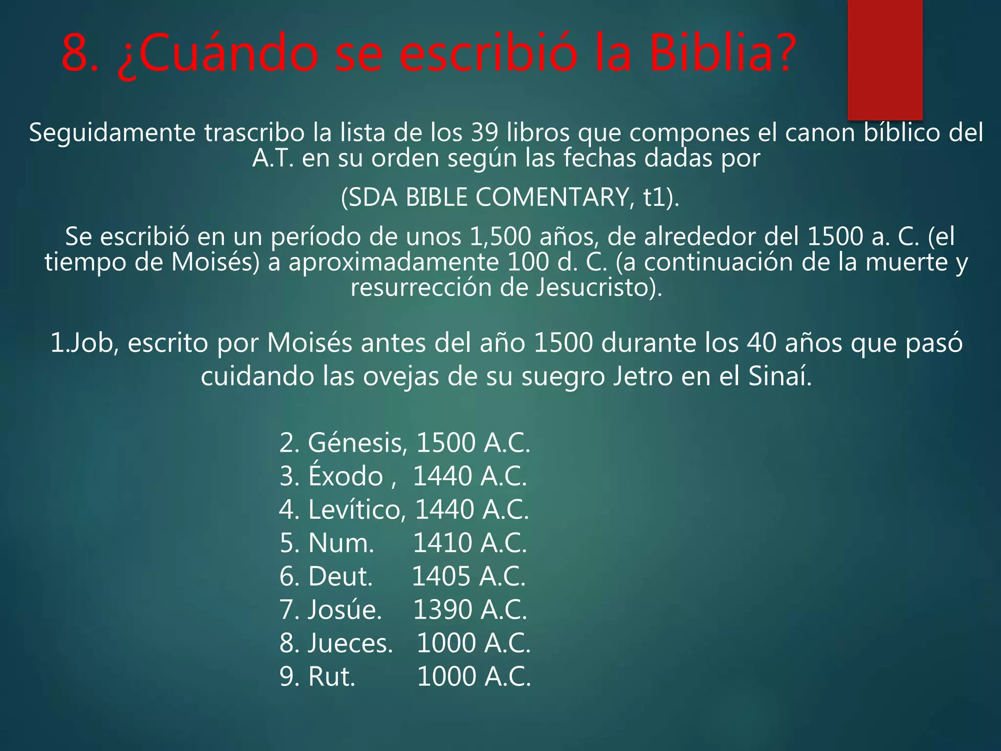 DATOS CURIOSOS ACERCA DE LA BIBLIA.ppt