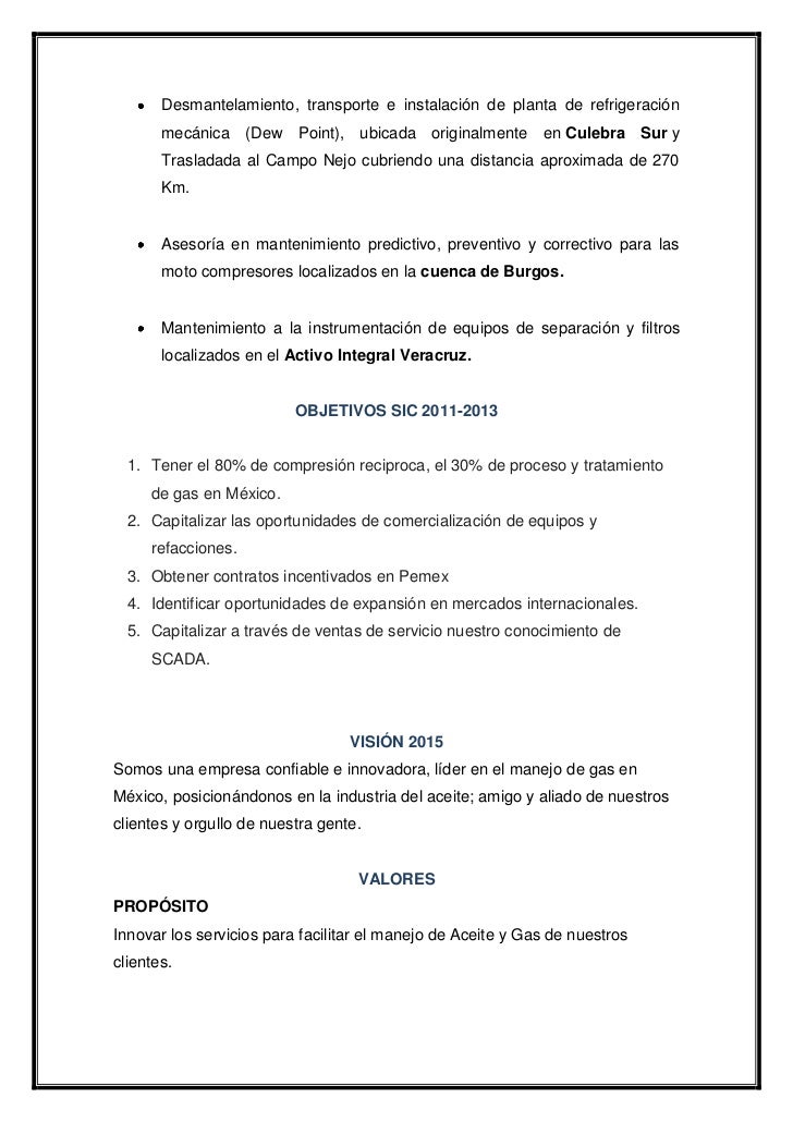 Datos Generales De La Empresa Datos Generales De La Empresa