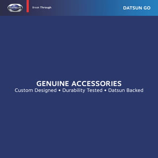 Datsun Accesories Brochure 