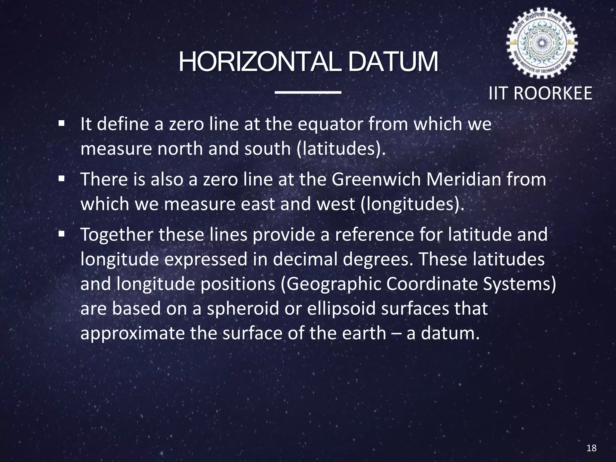 Datum | PPTX | Geography | Science
