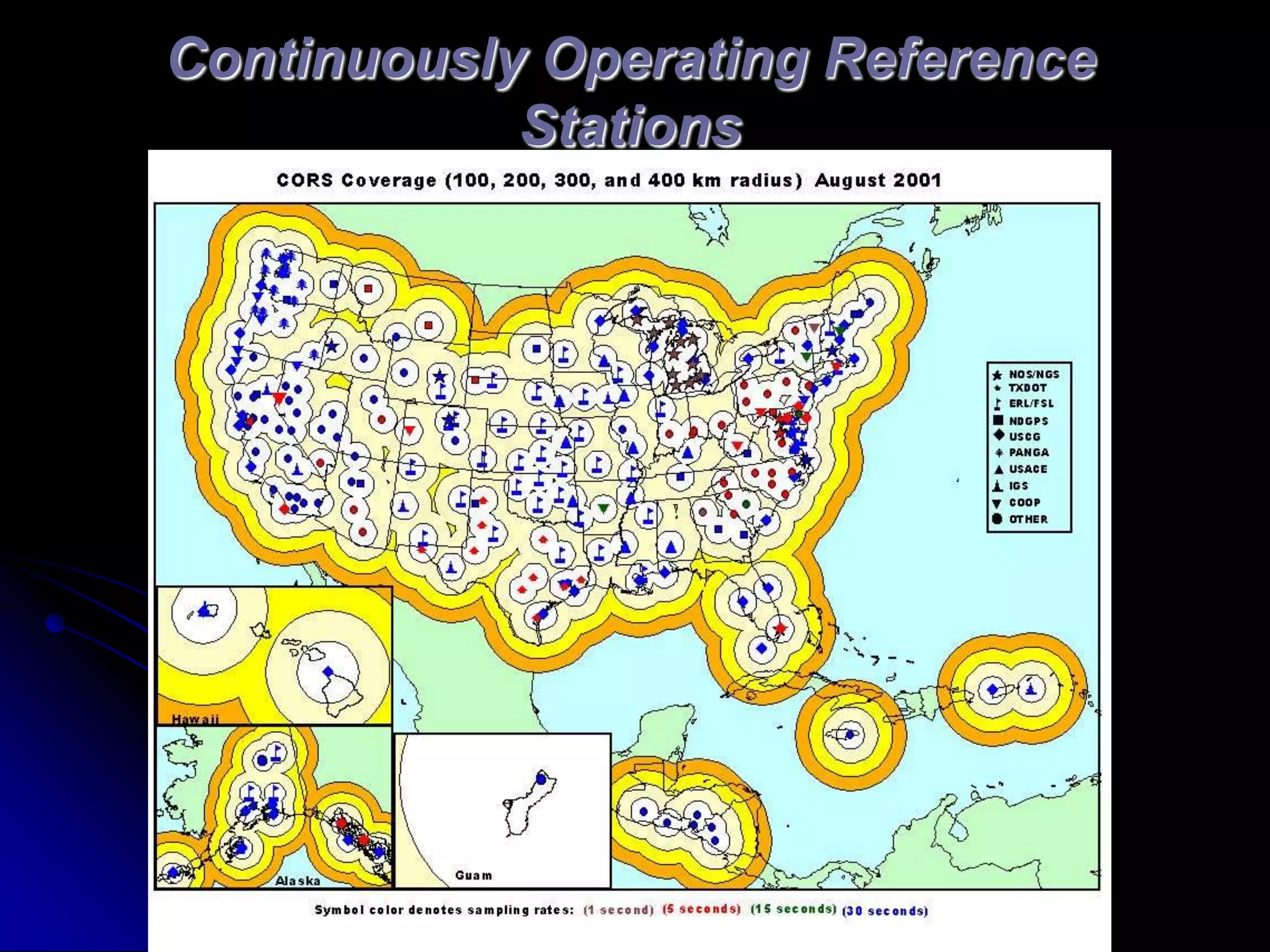Continuously Operating Reference Stations