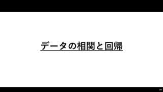 データの相関と回帰
156
 
