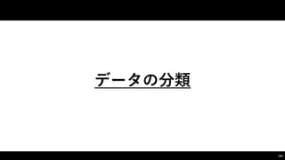 データの分類
183
 