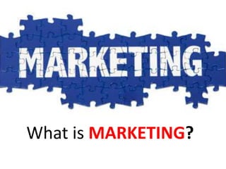 Chapter 1 - Introduction to Marketing | PPTX