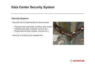 Datwyler data center presentation info tech middle east | PDF