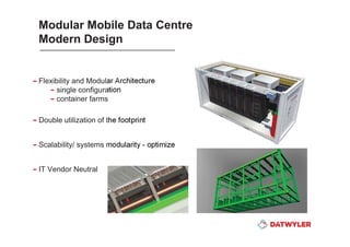 Datwyler data center presentation info tech middle east | PDF