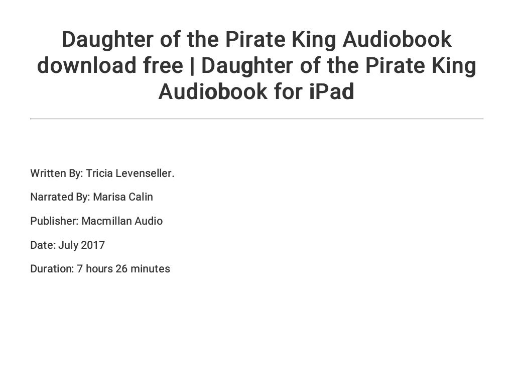 daughter of the pirate king author