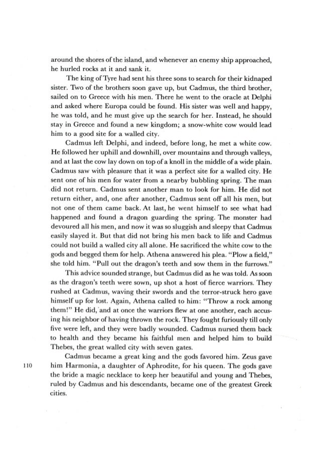 D'aulaires' Book of Greek Myths